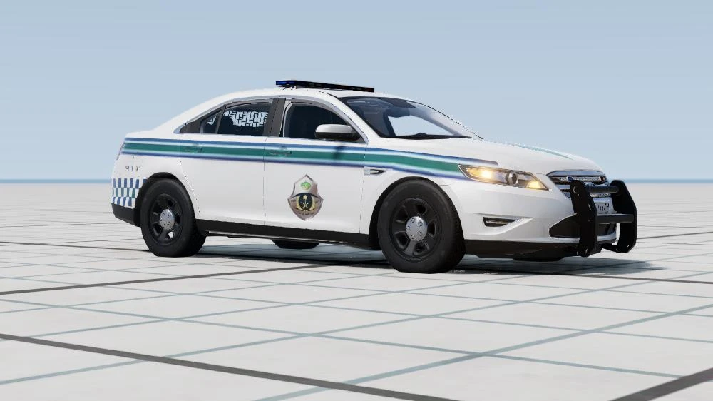 saudi police Ford Taurus فورد توروس امن العام 9734 - BeamNG.drive